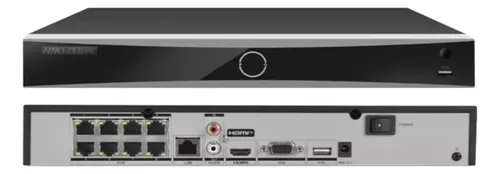 Nvr Hikvision 08 Canais Ds-7608nxi-k1/8p | MercadoLivre