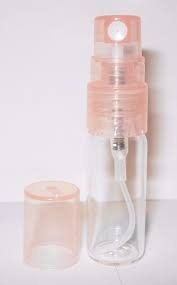 Kit 05 Frasco Flaconete Em Vidro Amostra Porta Perfume 5ml Com Válvula Spray