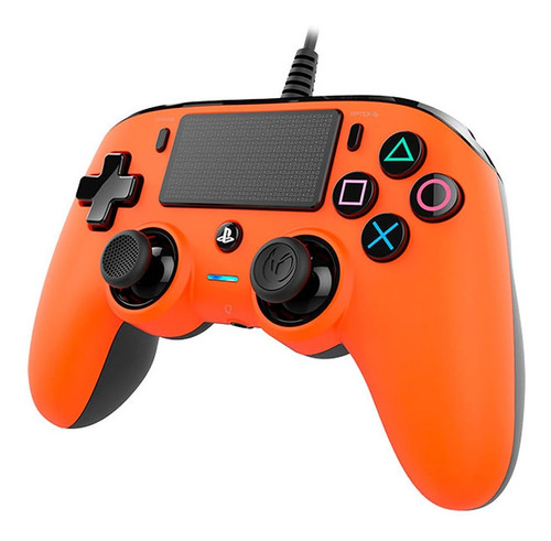 Imagen 2 de 5 de Joystick Ps4 Nacon Pro Compact Naranja Original Sellado