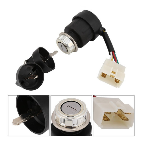 Switch Encendido Generador Planta Ec6500 5 Cables Con Llaves