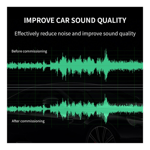 Ecualizador De 5 Bandas Profesional Para Sonido De Auto