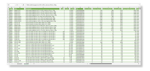 Catálogo Truper 2025 En Archivo Excel - Con Imágenes