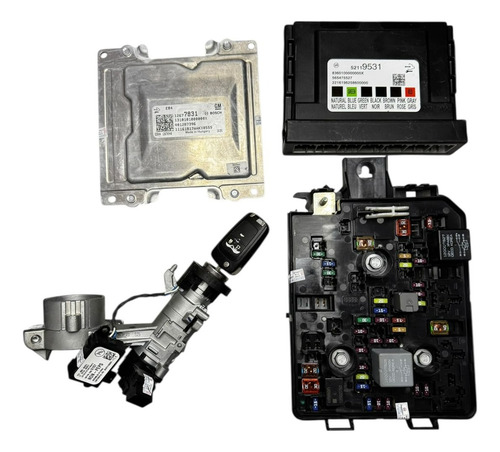 Kit Code Modulo Injeção Chevrolet Onix Prisma 2016 2019