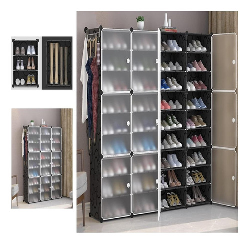 Organizador Sapateira Gigante 72 Pares 144 Sapatos Modular