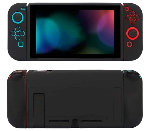 Protector Control Nintendo Switch Joy-con Silicon Goma Negro