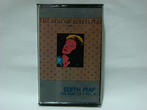 Edith Piaf The Best Of Edith Piaf Volume Ii Cassette Canadá 