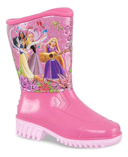 Botas Princesas Halina Fucsia Para Niña Disney