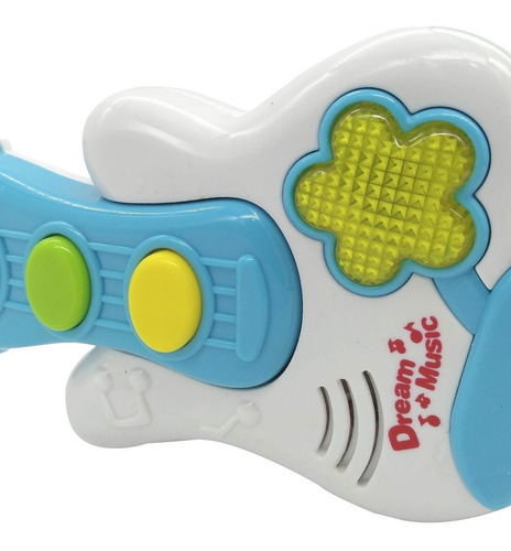 Guitarra Didactica Musical Con Luces Poppi 6739