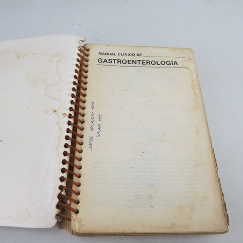 L7930 Gail Bongiovanni - Manual Clinico De Gastroenterologia (Usado)