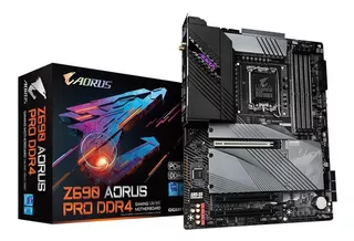 Placa Mãe Gigabyte Intel Z690 Aorus Pro Lga1700 Atx Ddr4 Cor Preto