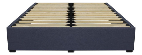 Base box Cima Magna  de individual color gris en lino