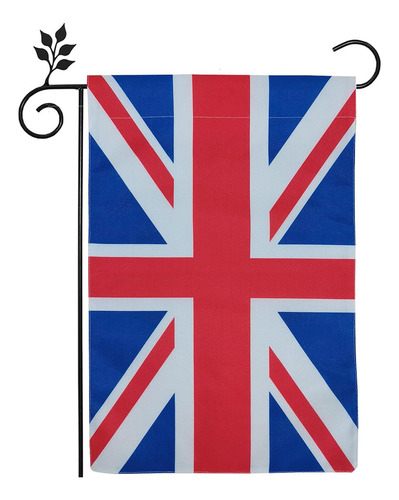 Banderas De Jardin Syii British Union Jack De 12 X 18 Pul...