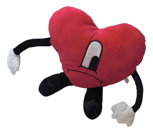 Peluche Bad Bunny Un Verano Sin Ti Ideal Para Regalar Rojo
