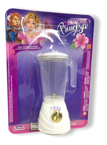 Imagem 2 de 2 de Brinquedo Infantil Liquidificador Cozinha Princesa