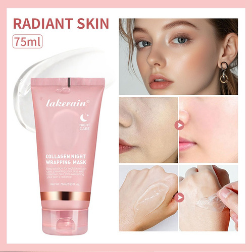 Mascarilla Facial Kit Nocturno Colágeno Antiedad 125g