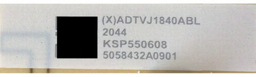 Kit Vizio Xkcb02k021 Adtvj1840abl 6871l-6461a Modl Oled55-h1 (Usado)