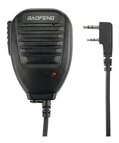 Baofeng Bf-s112 - Altavoz De Radio Bidireccional, Color Negr