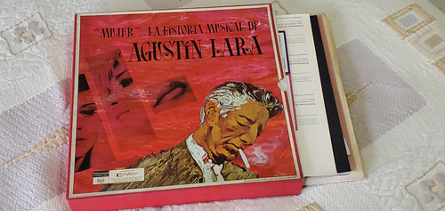 Disco Acetato Agustín Lara (Usado)