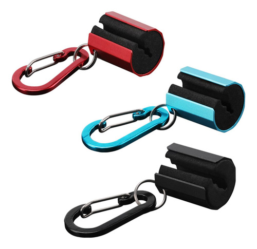 2 Creek Rod Clip Con Llavero Soporte Para Caña De Pescar