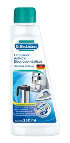 Dr. Beckmann Limpiador Anti Cal Electrodomésticos 250 Ml