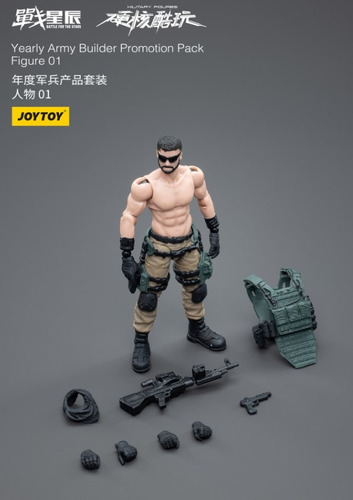Joy Toy 1/18 7 Figuras Army Builder Nuevas