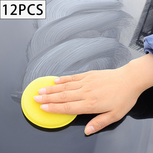 12 Almohadillas De Pulido Para Coche, Herramientas De