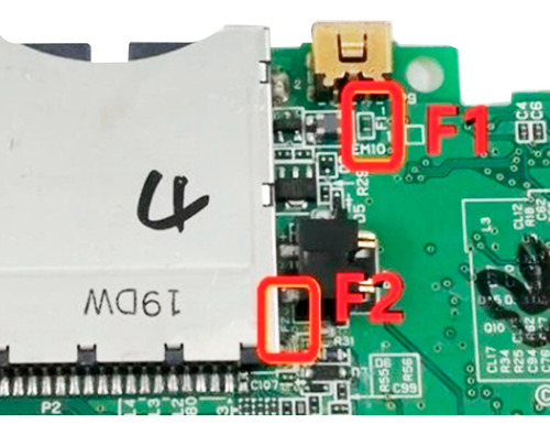 Fusible F1 / F2 Para Consolas Gba / Nds / Lite