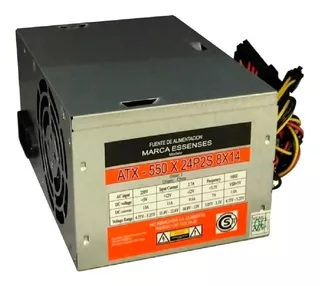 FUENTE DE ALIMENTACIÓN PARA PC ESSENSES ATX-550 550W BOX