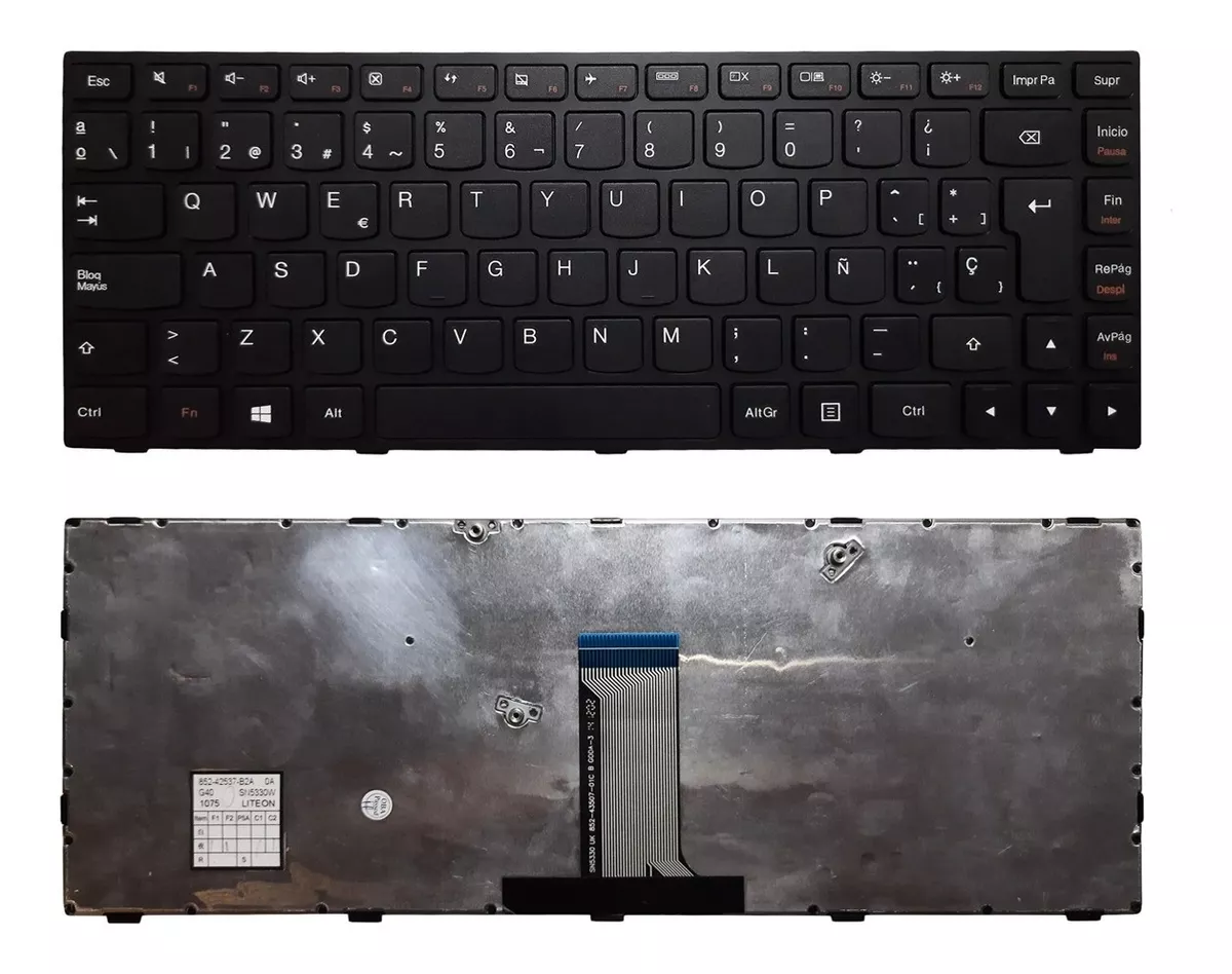 Tercera imagen para búsqueda de cambio de teclado para notebook