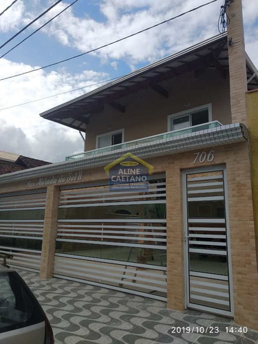 Linda Casa De Cond., 2 Dorms. - Caiçara!!! - Vact454