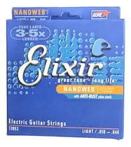 Comprar Elixir Nanoweb 12052 Cuerdas Guitarra Electrica 10-46