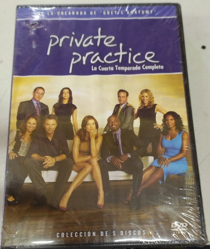 Dvd Private Practice Temporada 4 Original 