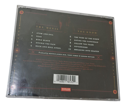 Heaven & Hell The Devil You Know Cd Importado Estándar