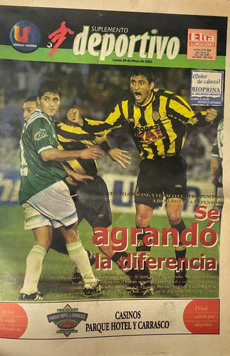 Deportivo Revista Peñarol 2001, 24 Páginas , Ez2c