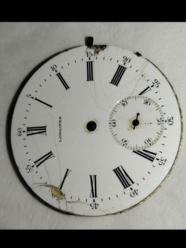 Maquinaria De Antiguo Reloj De Bolsillo Longines Original 