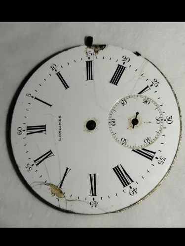 Maquinaria De Antiguo Reloj De Bolsillo Longines Original (Usado)