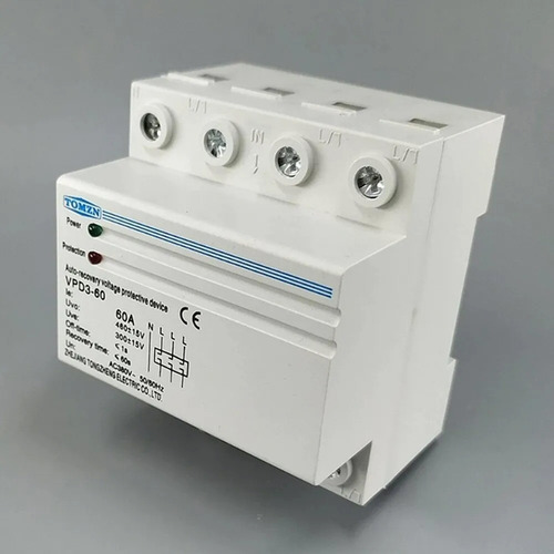 Relé Sobre Bajo Voltaje Trifásico Vpd3-60 Auto Re Conectador