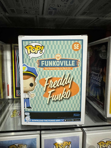 Funko Pop Se Funkoville Fun On The Run Freddy Funko Sdcc (Usado)