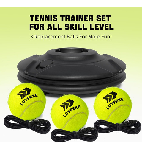 Conjunto De Entrenador De Tenis Portátil Para Adultos Y Niño