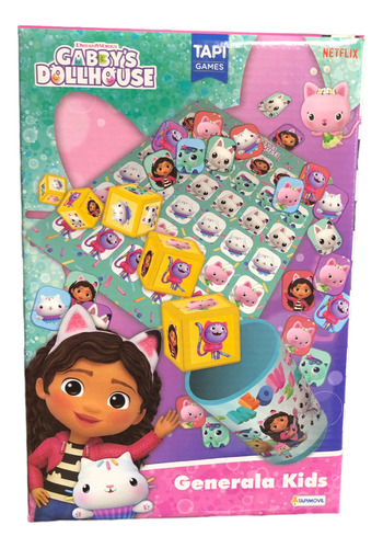 Generala Kids Tapimovil Juego Mesa Dados Varios Personajes