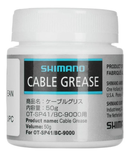 Grasa Bicicleta Shimano Cable Grease 50 Gms.  - Racer Bikes