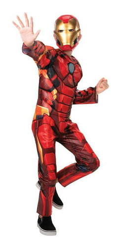 Disfraz De Iron Man Para Niño Original Importado 
