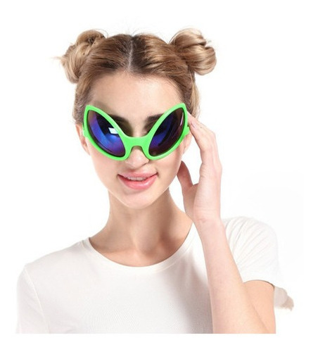 Divertido Baile Fiesta De Maquillaje Gafas De Alien Gafas De