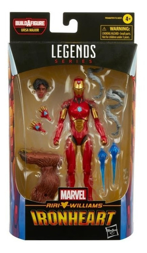 Marvel Legends Riri Williams Ironheart (ursa Major Baf)