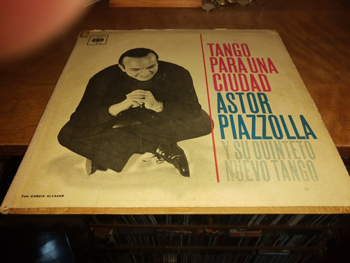 Astor Piazzolla Tango Para Una Ciudad Lp Original 1963