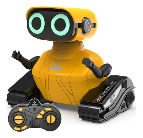 Juguete A Control Remoto Gakibaby Robot Amarillo
