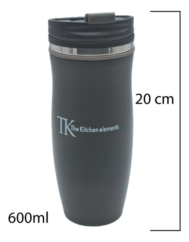 Vaso Térmico 450 Ml Doble Pared Mediano Hemético