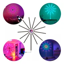 Comprar Cinta Tira Luz Led Rgb Fuegos Artificiales Control App Bt