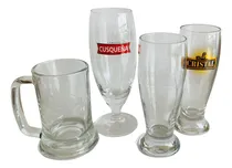 Comprar Pack X4 Vasos Y Copas De Colección Para Cerveza