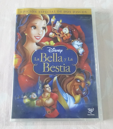 Disney La Bella Y La Bestia Dvd Edicion Especial 2010 